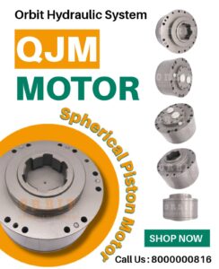 QJM Spherical Piston Hydraulic Motor Manufacturer in Ahmedabad Mumbai Pune Chennai Bangalore Hyderabad Delhi Nashik Kolkata Nagpur Coimbatore India