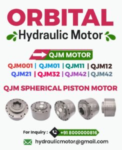 QJM Spherical Piston Hydraulic Motor Manufacturer in Ahmedabad Mumbai Pune Chennai Bangalore Hyderabad Delhi Nashik Kolkata Nagpur Coimbatore India